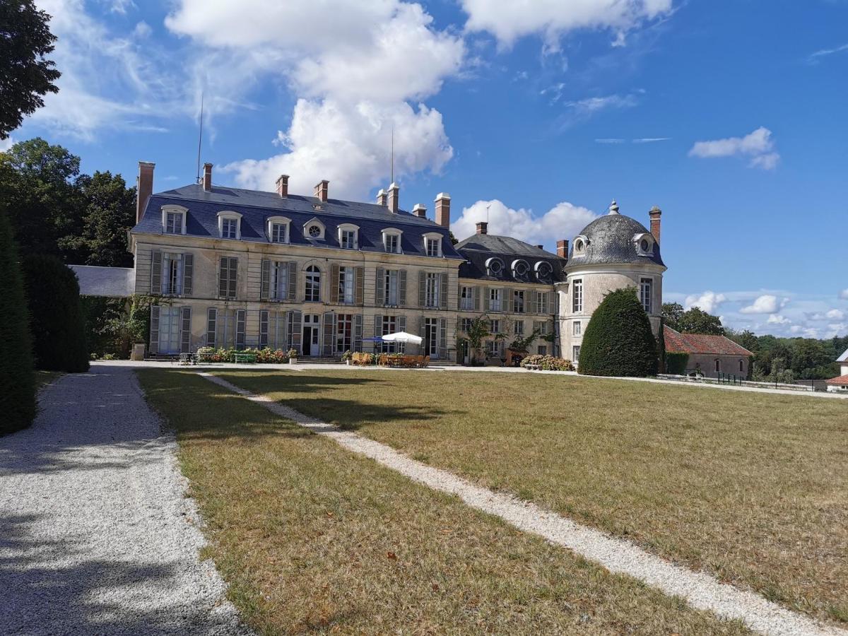 Chateau Des Barres Sainpuits Buitenkant foto